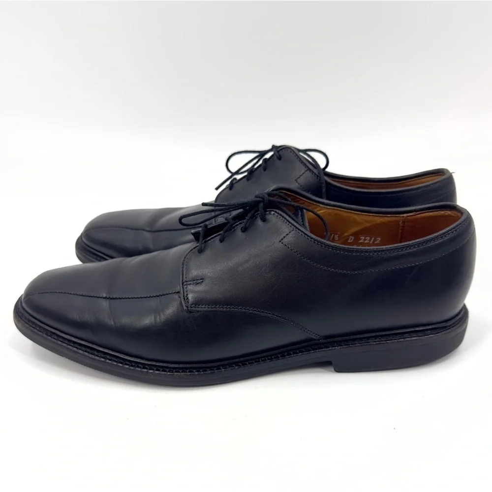 Allen Edmonds Warren Dress Shoes Mens 11.5 Black Oxford Lace Derby Bicycle